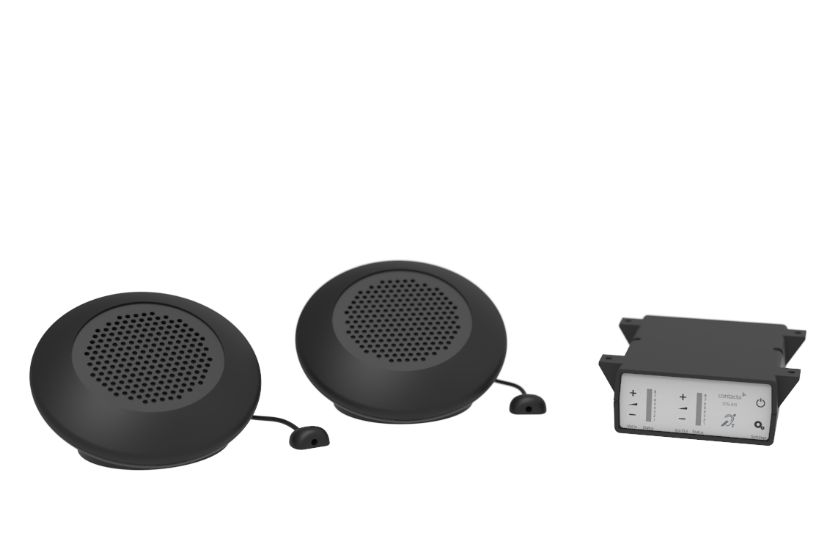 Contacta STS-K070 Window Intercom Dual Speaker Pod System Kit