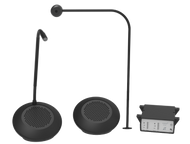 Contacta STS-K072 Window Intercom Pod and Screen Mount Mic System Kit