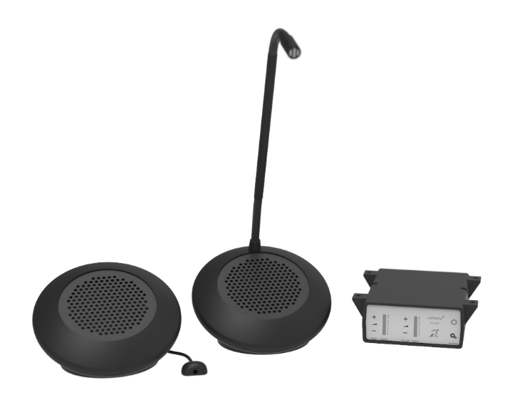 Contacta STS-K071 Window Intercom Speaker and Microphone Pod System Kit